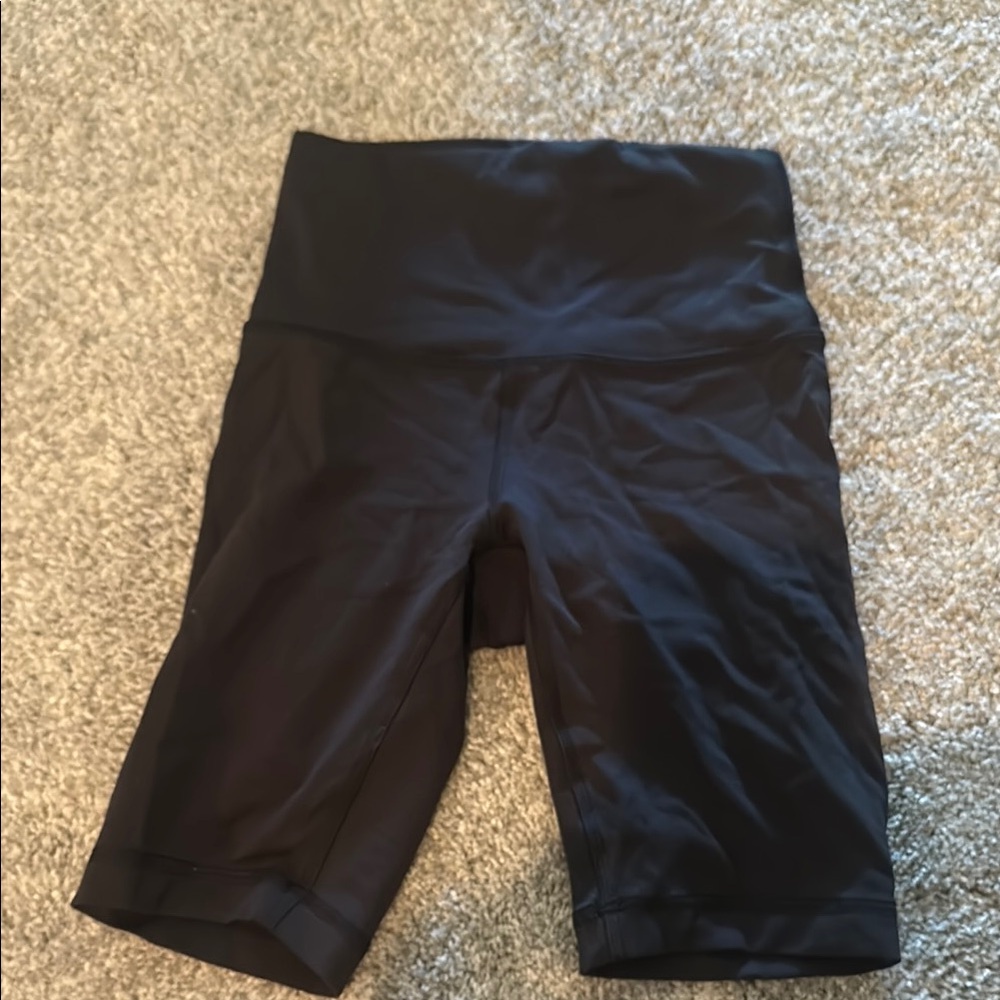lululemon athletica Black Bike Shorts